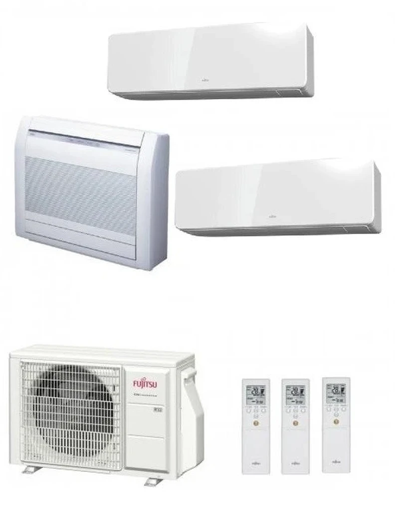 Мултисплит системи Fujitsu AOYG24KBTA3 3 x 9000 Btu ( 2 x AGYG09KM + AGYG09KVCA )