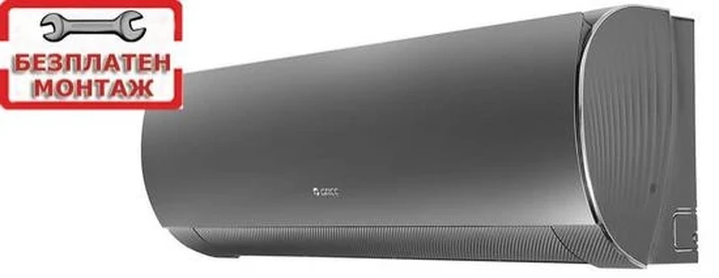 Инверторни климатици Gree GWH09ACC-K6DNA1D-I/GWH09QC-K6DNA1D-O FAIRY NORDIC BLACK GRAPHITE WIFI, КЛАС A++ С БЕЗПЛАТЕН ПРОФЕСИОНАЛЕН МОНТАЖ