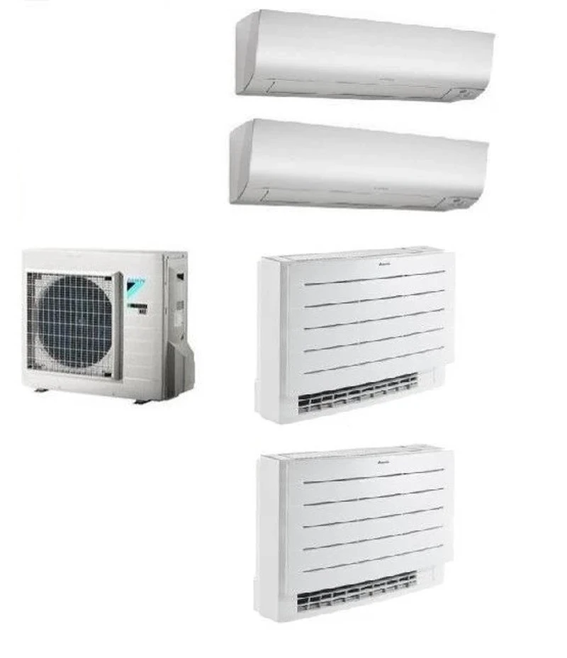 Мултисплит системи DAIKIN 4MXM80A + 2 x FTXM35A + 2 x FVXM35A ( 4 x 12000Btu )