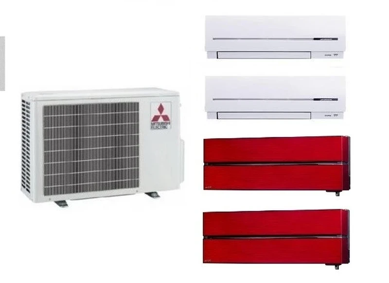 Мултисплит системи Mitsubishi Electric MXZ-4F72VF + 2 x MSZ-AY25 + 2 x MSZ-LN25 ( 4 x 9000Btu )