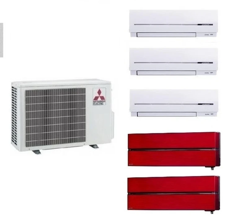 Мултисплит системи Mitsubishi Electric MXZ-5F102VF + 3 x MSZ-AY25 + 2 x MSZ-LN25 ( 5 x 9000Btu )