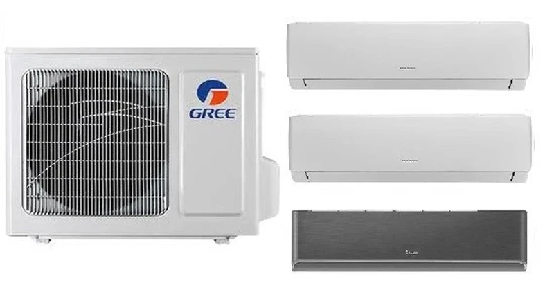 Мултисплит системи GREE GWHD(24)NK6LO ( 3 x 9000 Btu / 2 x 09 PULAR + 1 x 09 AIRY BLACK )
