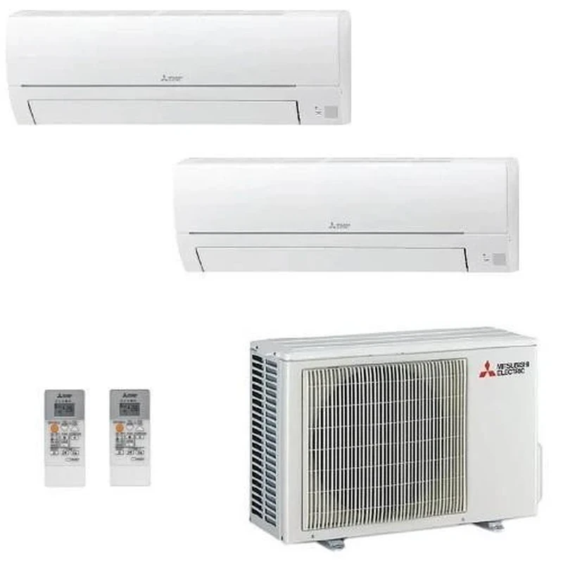 Мултисплит системи Mitsubishi Electric MXZ-2HA50VF2 (HR25VF/9000 Btu + HR35VF/12000 Btu)