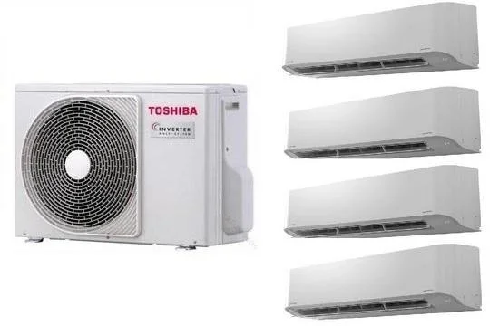 Мултисплит системи TOSHIBA MULTISPLIT RAS-4M27U2AVG-E (4x9000 Btu)