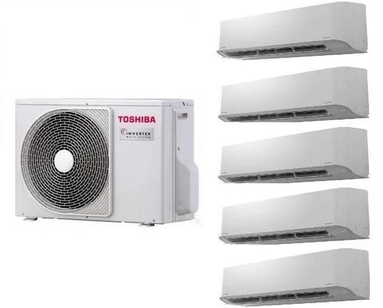 Мултисплит системи TOSHIBA MULTISPLIT RAS-5M34U2AVG-E(5x9000Btu)