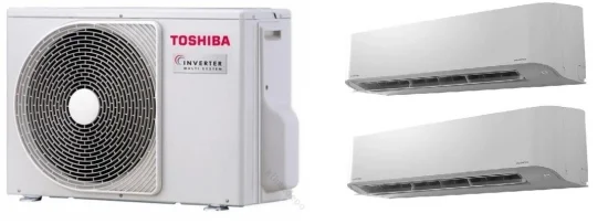 Мултисплит системи TOSHIBA MULTISPLIT RAS-2M18U2AVG-E (2x12000 btu)