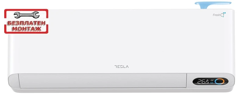 Инверторни климатици TESLA TT38TF-1232IAW NEW VIRTUOZO FRESH AIR WiFi С БЕЗПЛАТЕН ПРОФЕСИОНАЛЕН МОНТАЖ